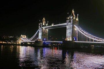 London Bridges Night Time Light Private Minivan Tour
