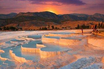 Pamukkale Hot Springs Hierapolis Cleopatras Pool From Antalya