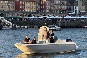 Guided boat tour with wine and sunset option.