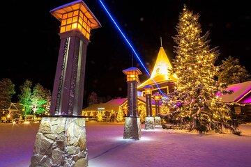 Rovaniemi 3 Tours in 1 Day Zoo Waterfalls and Santa Village