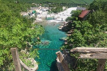 Blue Eye and Albanian Alps Theth Day Tour Experience