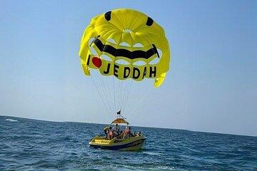 Parachute Jeddah Experience Over the Red Sea