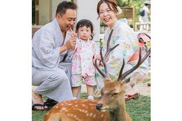 Explore Historic Nara in Rental Fashion Kimono and Hair Setting