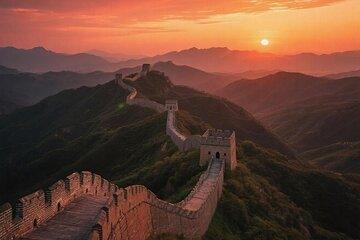 Mutianyu Great Wall Sunset Evening Private Tour
