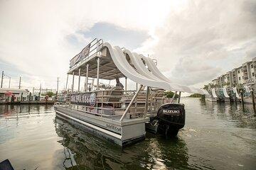 Pontoon Boat Rental with Slides from Key West