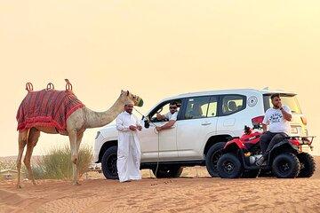 Desert Safari Tour with BBQ Dinner and Camel Ride from Dubai
