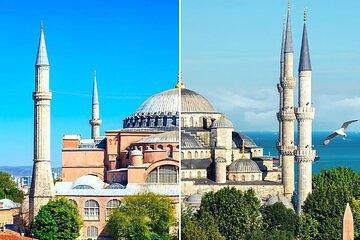 Istanbul Hagia Sophia and Blue Mosque Pass with Audio Guide