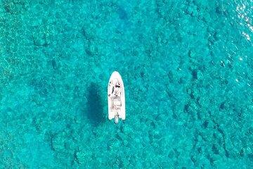 Shared Blue Lagoon Rib Boat Tour Paros