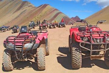 Rainbow Mountain and Red Valley ATV Adventure from Cusco