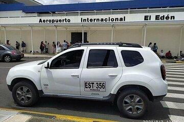 Transfer from Pereira airport to hotel in the area