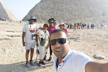 Full Day Tour Giza Pyramids Sphinx and Egyptian Museum