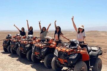 Quad Biking Dromadaire and Diner in Agafay Desert