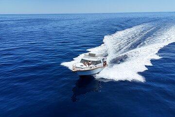 Explore Elaphiti islands by Private trip with Ferretti mini yacht
