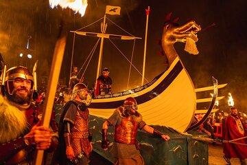 Up Helly Aa Viking Fire Festival and Shetland Tour from Edinburgh