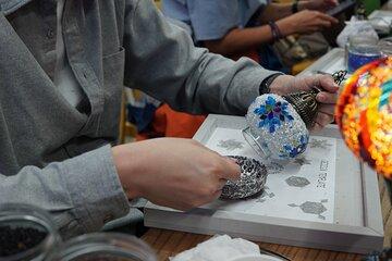 Traditional Turkish Mosaic Lamp Making Workshop in Marmaris