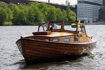 Discover Stockholm by Classic Swedish Wooden Boat