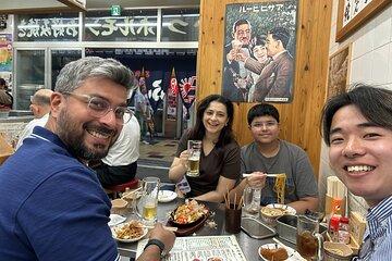 Osaka Izakaya hopping tour by local Japanese tour guide