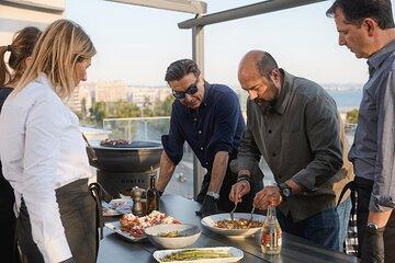 Thessaloniki Cooking and Wine Tasting with Dockside Views