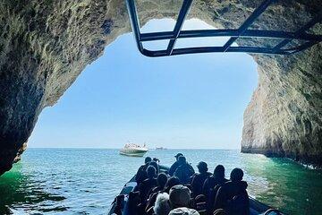 Boat tour to Benagil Caves and Marina Beach