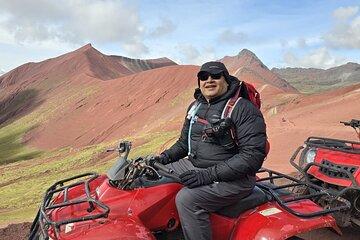 ATV at Red Valley and Rainbow Mountain from Cusco