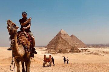 Giza Wonders Pyramids, Sphinx, and Desert Camel Ride