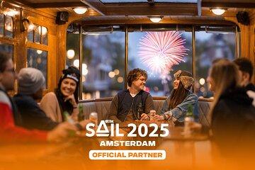 Amsterdam: Official SAIL 2025 Experience with Fireworks & Bubbles