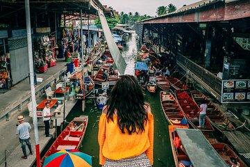 Ayutthaya, Maeklong Train and Damnoen Saduak Floating Market