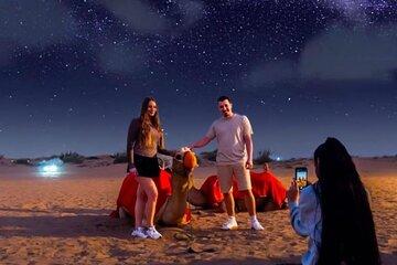 Doha Stargazing Desert Safari with Dune Bashing and Camel Ride