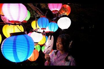 Enchanted Forest and Yutoku Inari Shrine Fox Wedding Night