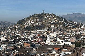 Quito City and Cable Car and Middle of the World