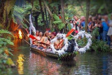 Mitai Maori Village Night and Polynesian Spa Day Tour Auckland