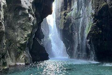 Semi-Private Kourtaliotiko Waterfalls Preveli Beach Tour