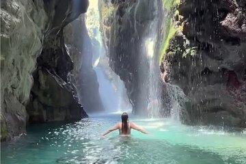 Private Kourtaliotiko Waterfalls & Preveli Beach Tour