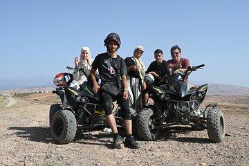Agafay Desert Quad Bike Ride and Traditional Dinner Show