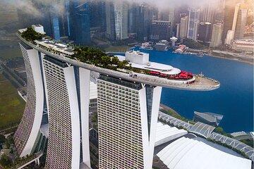 Marina Bay Sands Singapore Observation Deck Entry with Magicshot