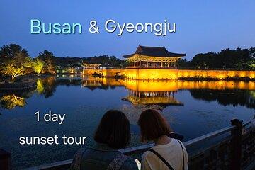 Busan Gyeongju shared sunset tour with Luxury Car (Max 15 guests)
