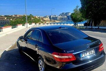 Private Malta Airport Transfer Mercedes E Class