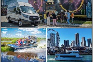 Miami Trilogy: City Tour, Boat Cruise and Everglades Adventure