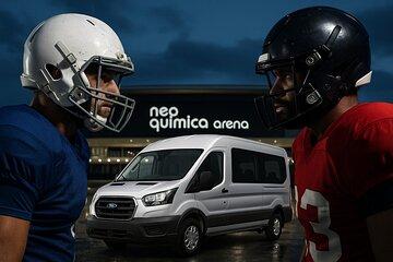 Transport to NFL Stadium in São Paulo – Round Trip + Local Guide