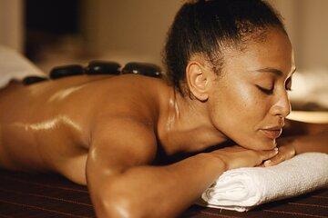 Tranquility and Romance Couples Massage Package with Bubbly