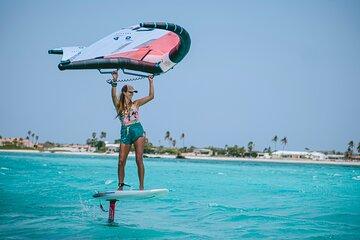 Wingfoiling Lessons in Aruba with IWO Certification
