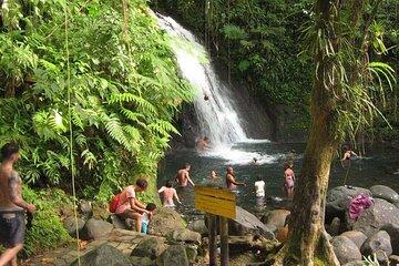 Local Market, Crayfish Waterfall and Rum Distillery with Tasting