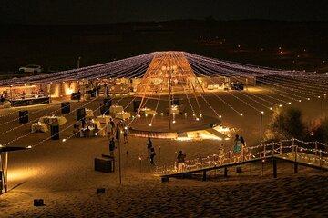 Premium Red Dunes Desert Safari: Dune Bashing, camel ride, bbq