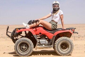 Desert Safari ATV, Buggy Car, Camel Ride, Bedouin Dinner–Somabay