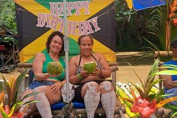 Montego bay bamboo river rafting &limestone foot massage