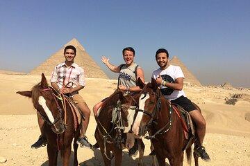 Private Tour Pyramids Saqqara and Memphis Tour with Camel Ride