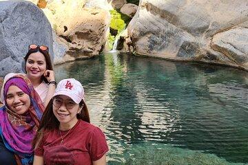 Explore Wadi Qurai Nature, Souq and Old Village, Hike and Swim
