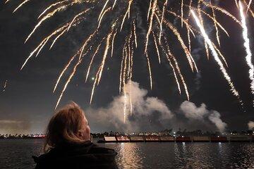 Kayak Under the Fireworks in Mission Bay