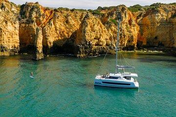 Blue Breeze Full day Private Catamaran Cruise in Lagos, Algarve