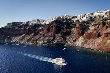 Santorini Tour of Caldera & Sunset In Oia with Glass-bottom Boat